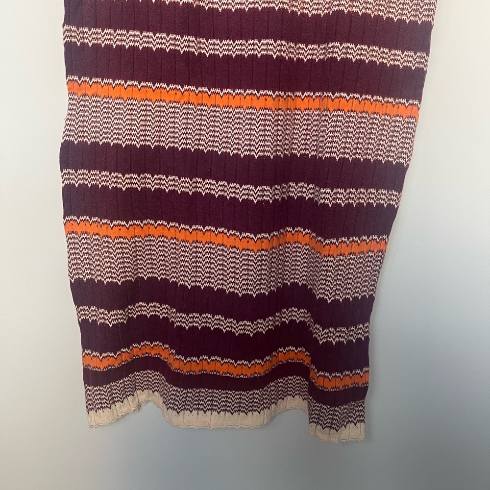 The Odells | Striped Sweater Knit Ophelia Midi Dress XL - Picture 6 of 6